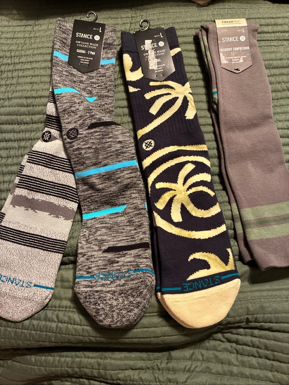 Stance mens lot of 4 size large